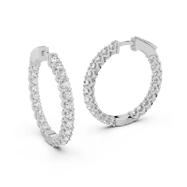 Inside Out Round Hoop Earrings Essentials