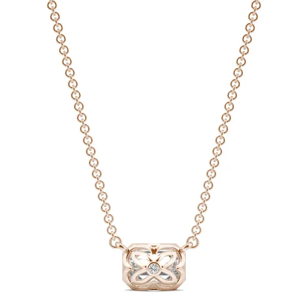 Emerald Signature Bezel Necklace