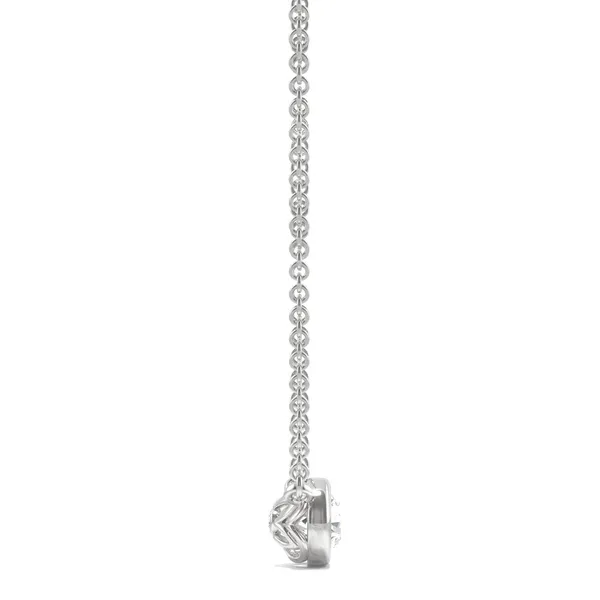 Pear Signature Bezel Necklace