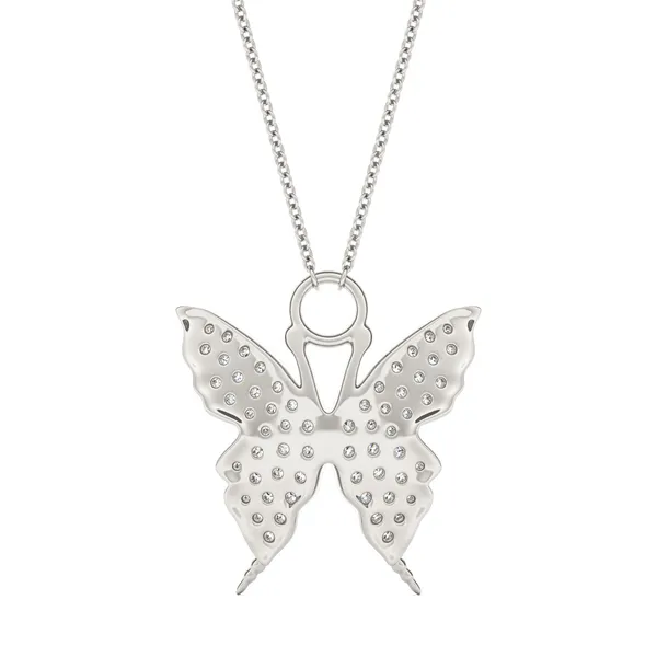 Pavé Butterfly Pendant