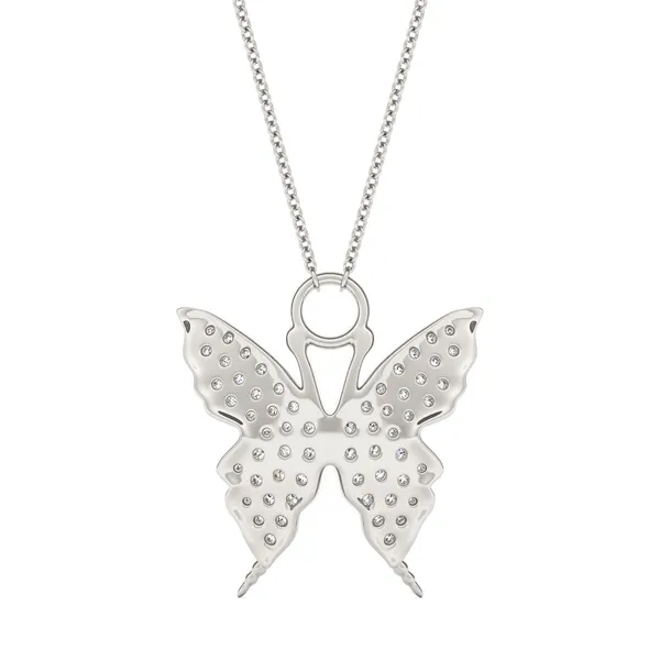 Pave butterfly necklace shop