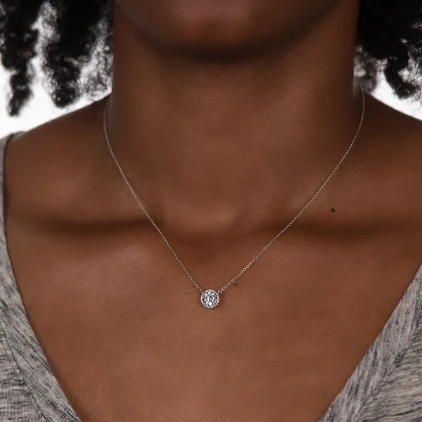 Signature Halo Necklace