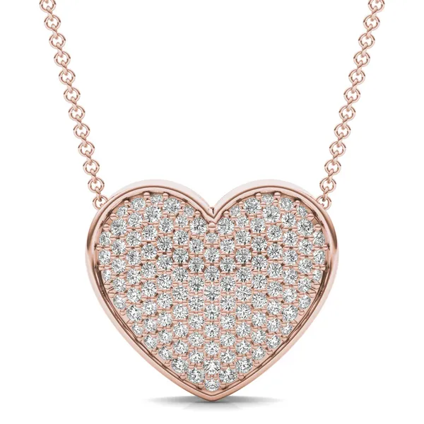 Signature Pavé Heart Pendant