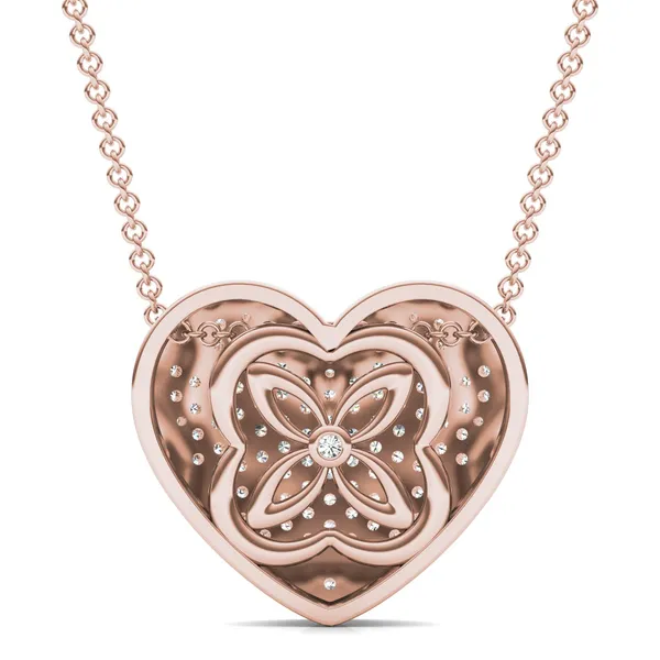 Signature Pavé Heart Pendant