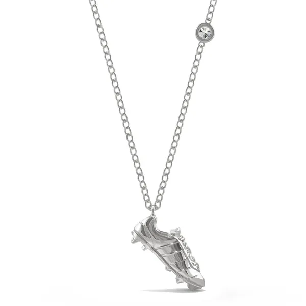 Accented Soccer Cleat Pendant