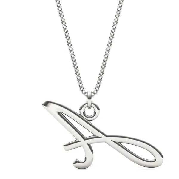 Script Initial A Pendant
