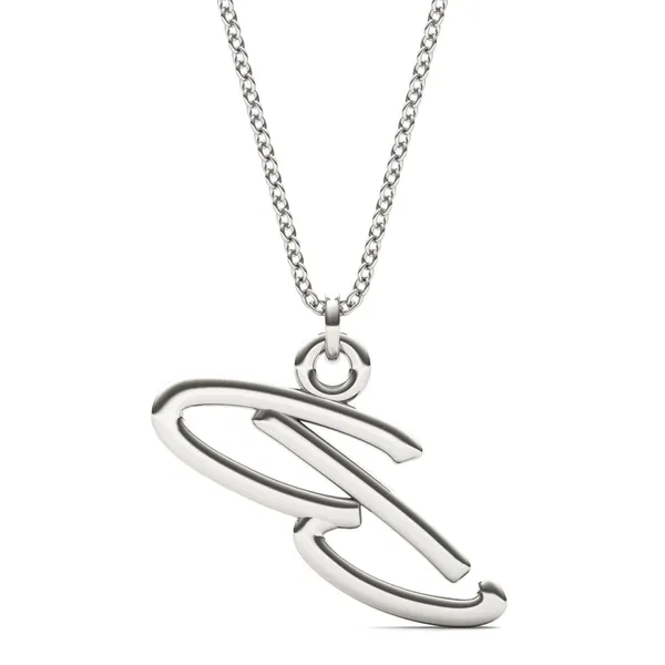 Script Initial B Pendant