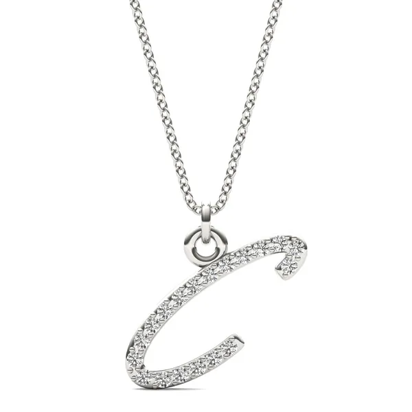 Script Initial C Pendant