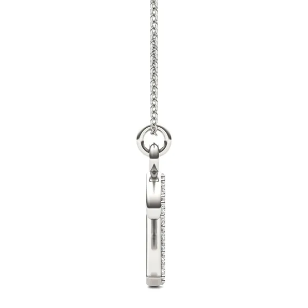 Script Initial M Pendant