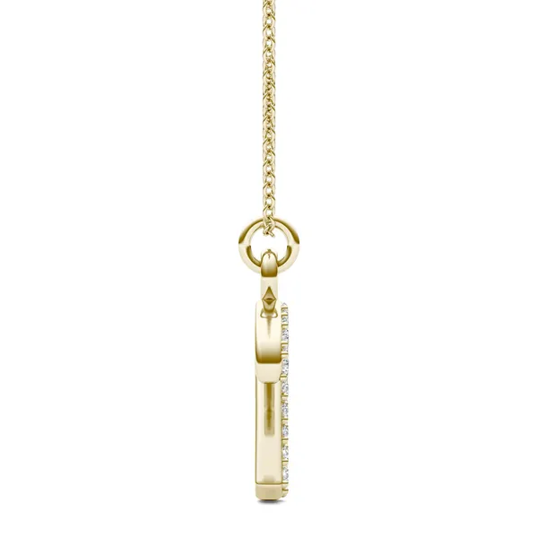 Script Initial M Pendant