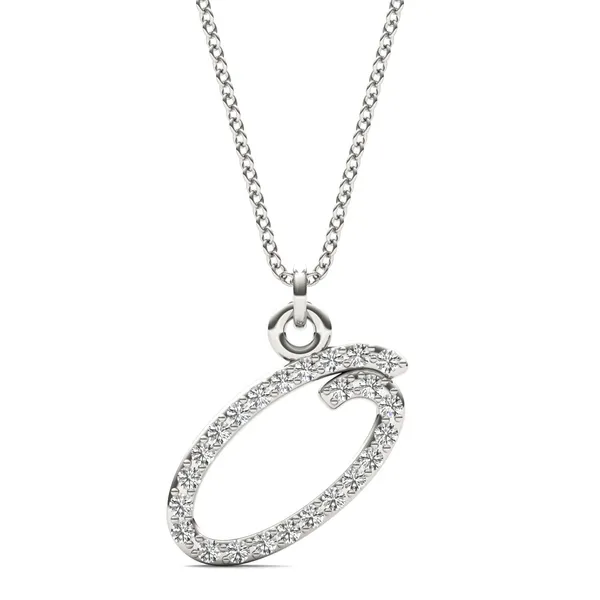Script Initial O Pendant