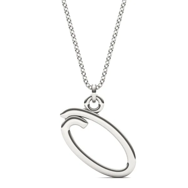Script Initial O Pendant