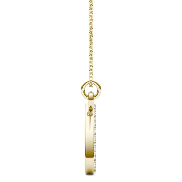 Script Initial O Pendant