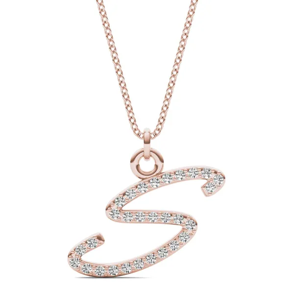 Script Initial S Pendant