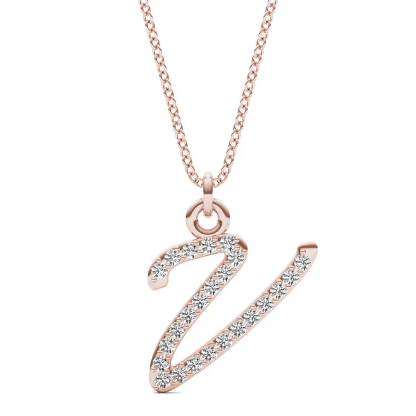 Script Initial V Pendant