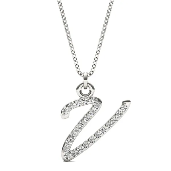 Script Initial V Pendant