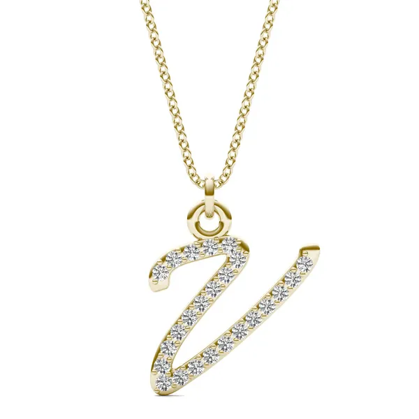 Script Initial V Pendant