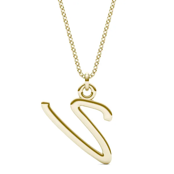 Script Initial V Pendant