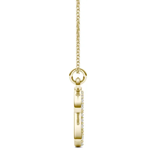 Script Initial W Pendant