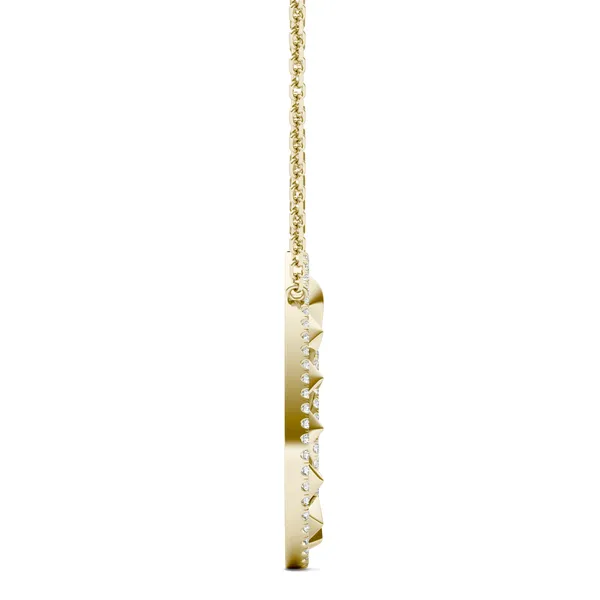 Duo Teardrop Ouro Pendant