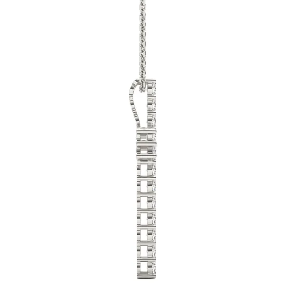 Double Row Cross Pendant
