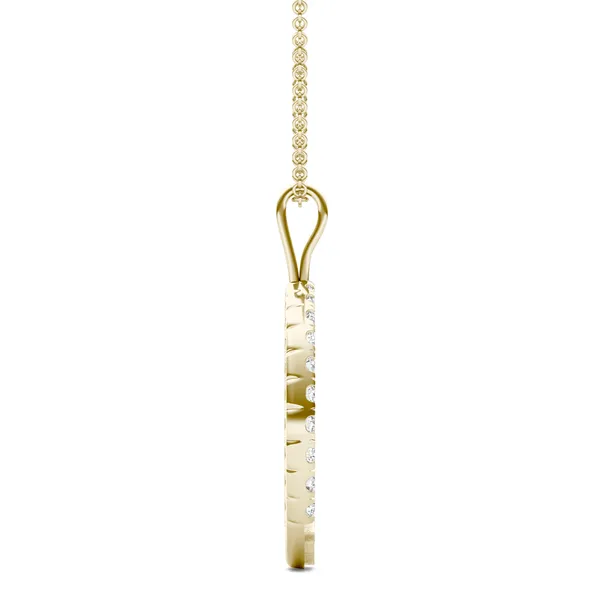 Bold Aquarius Zodiac Pendant