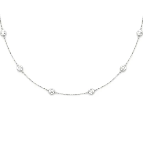Ten-Stone Classic Station Necklace