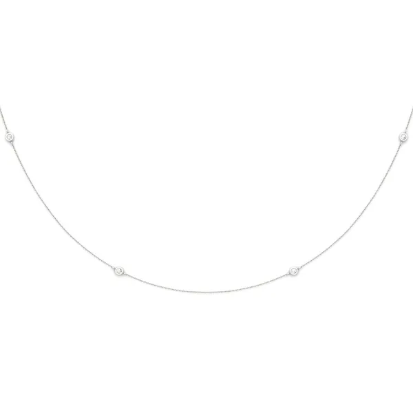 Ten-Stone Classic Station Necklace
