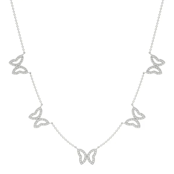 Butterfly Ballet Station Necklace