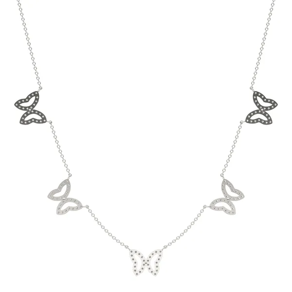 Butterfly Ballet Station Necklace