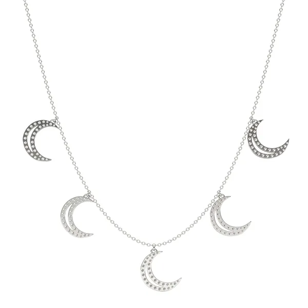 Dancing Moon Station Necklace