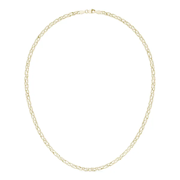 Twisted Ball 18 in. Chain Necklace