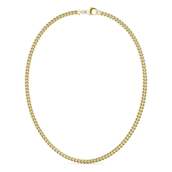 Hollow Franco 22 in. Chain Necklace 5.3mm
