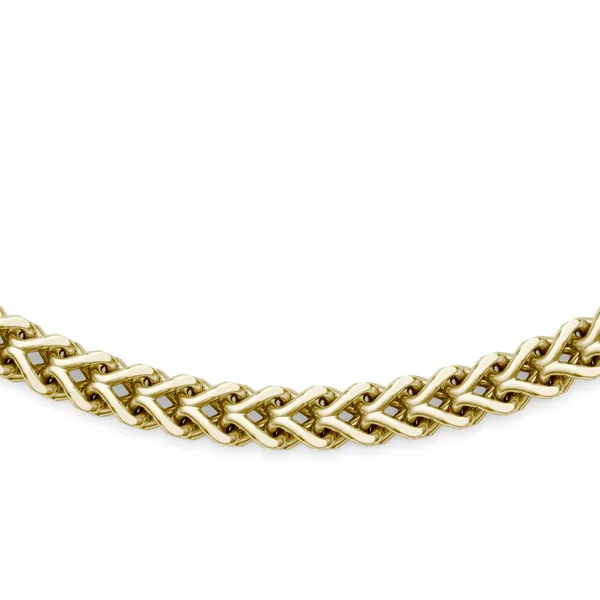 Hollow Franco 22 in. Chain Necklace 5.3mm