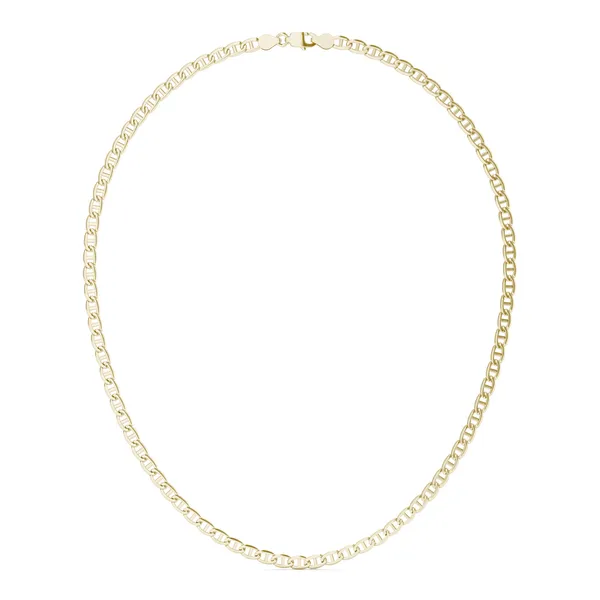 Solid Mariner 20 in. Chain Necklace 4.35mm