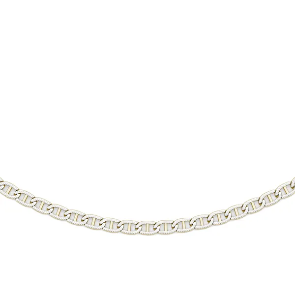 Semi-Solid Mariner 18 in. Chain Necklace 2.5mm