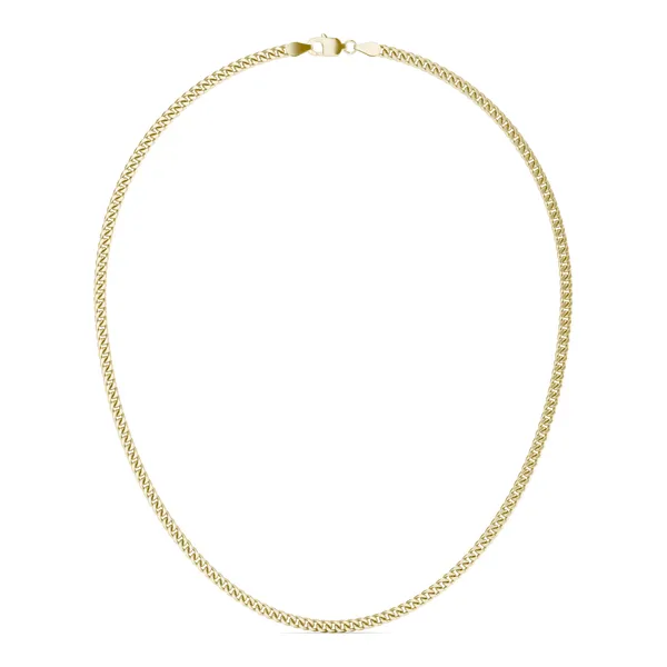 Miami Cuban Link 18 in. Chain Necklace 3.45mm