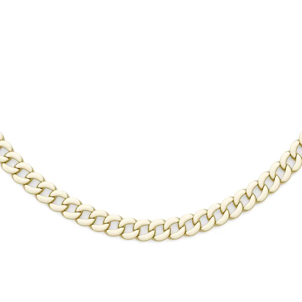 Semi-Solid Miami Cuban Link 26 in. Chain Necklace 9.3mm