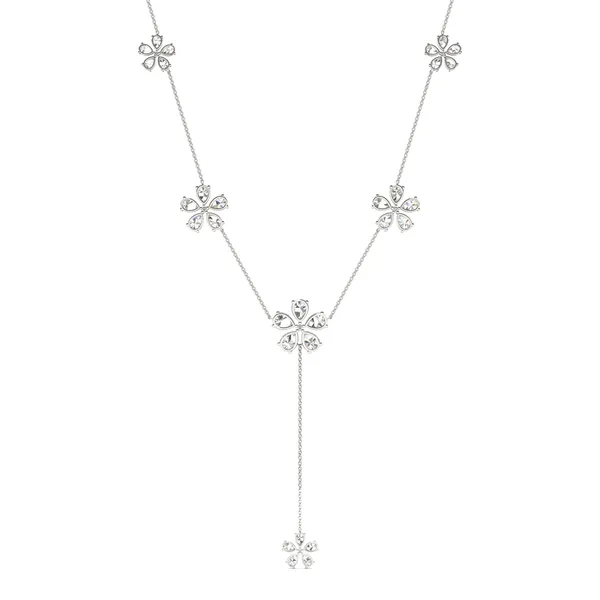 Viola Couture Lariat Necklace