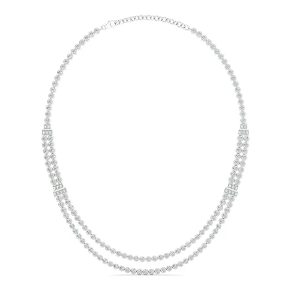 Duo de Lumière Couture Necklace