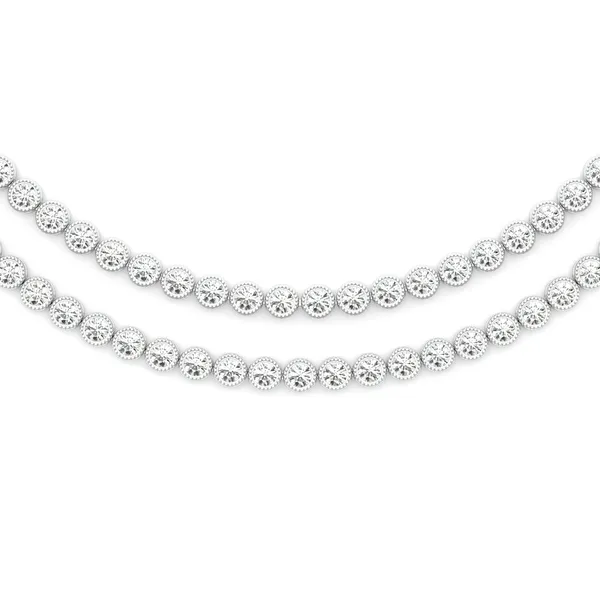 Duo de Lumière Couture Necklace