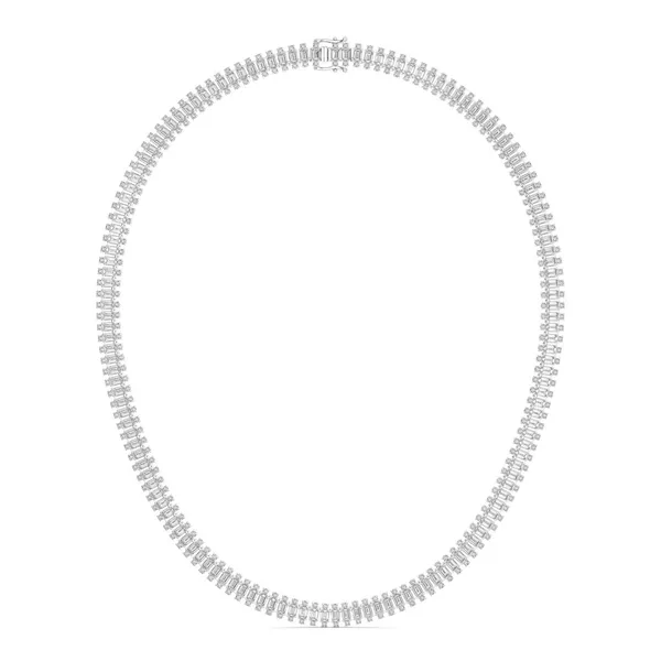 Emerald Couture Classic Tennis Necklace