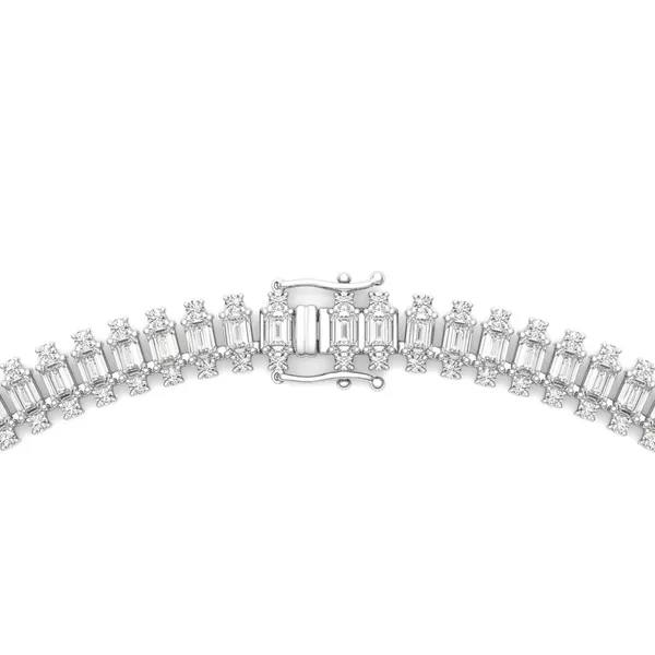 Emerald Couture Classic Tennis Necklace