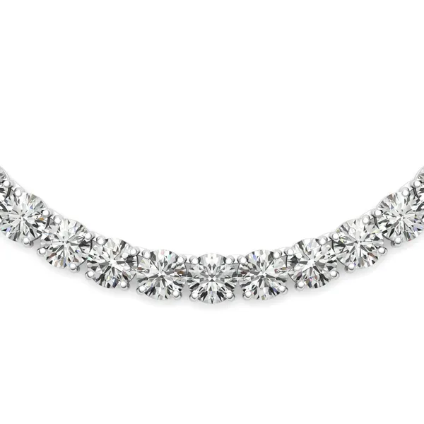Round Brilliant Couture 18 In. Tennis Necklace