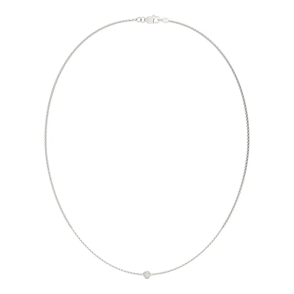 Linea One-Stone Station Necklace