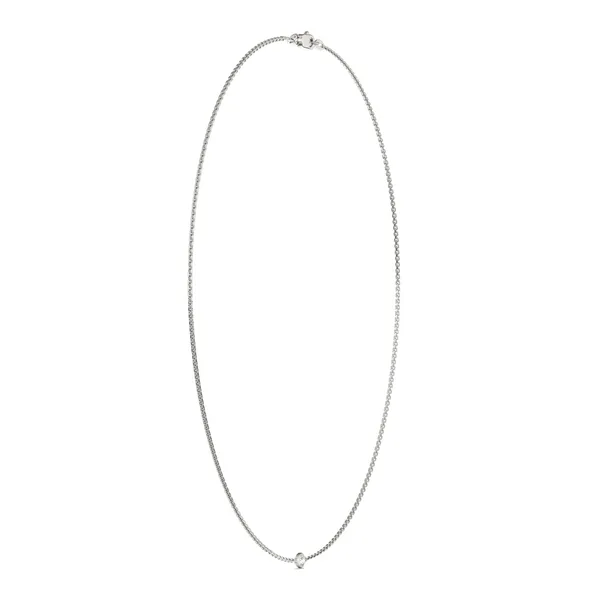 Linea One-Stone Station Necklace