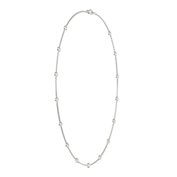 Linea Fifteen-Stone Station Necklace