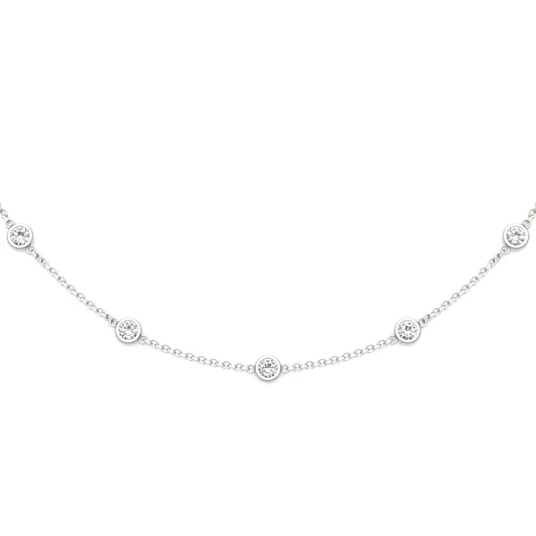 Linea Fifteen-Stone Station Necklace
