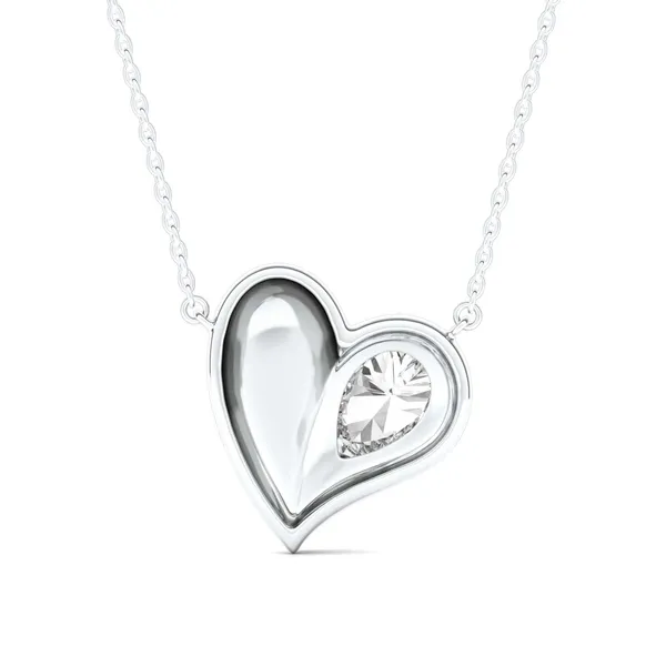 Perfect Pear Heart Pendant