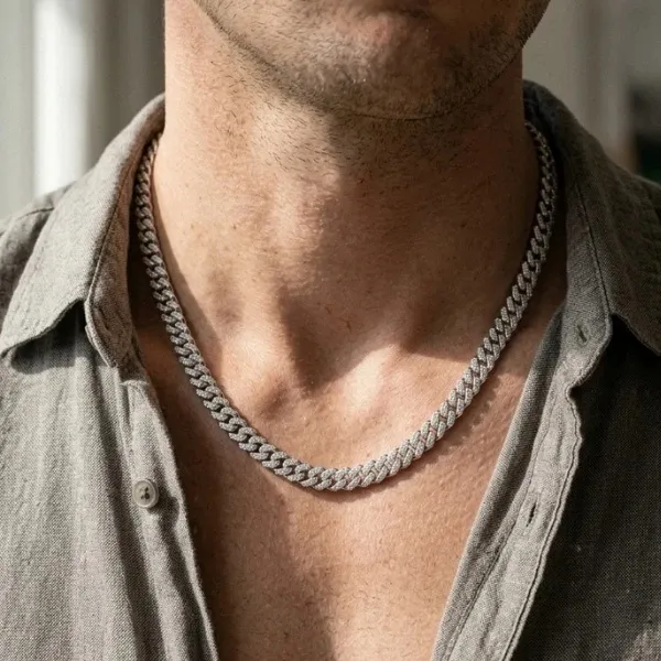 Round Cuban Necklace Essentials